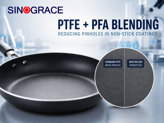 How PTFE + PFA Blending Helps Reduce Pinholes and Coating Peeling in Non-Stick Cookware