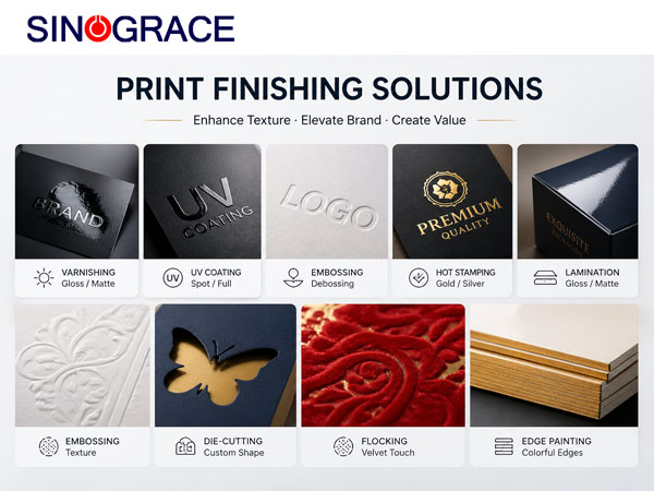 Common Printing Finishing Processes
